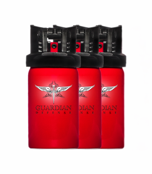 3 Pack - Guardian Defence OC Pepper Spray - Online Voucher*